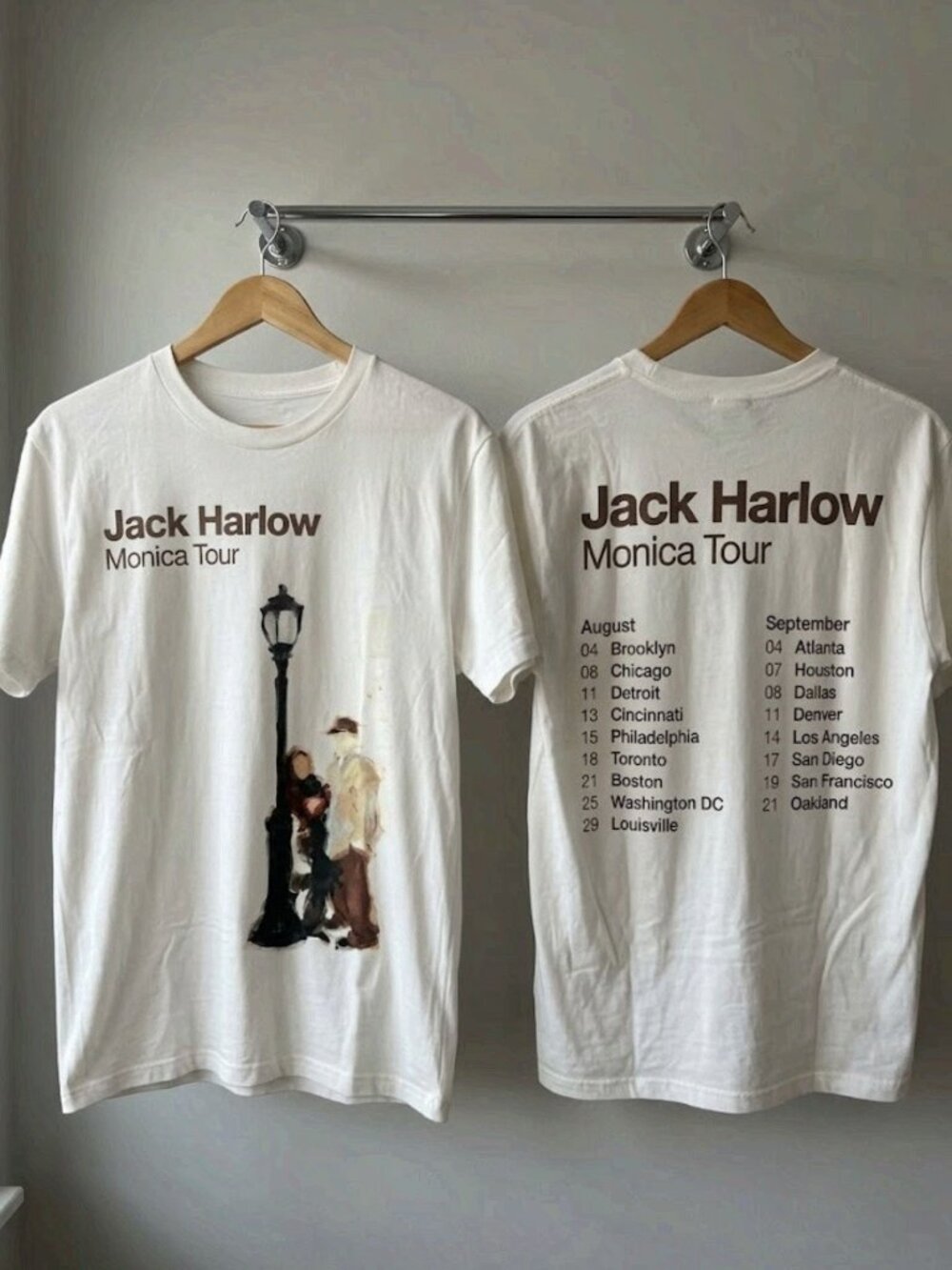 Jack Harlow Monica Tour 2026 T-Shirt Reprint